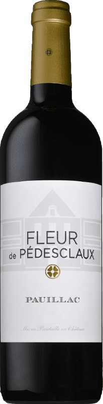 54,95 € Spedizione Gratuita | Vino Rosso Château Pédesclaux Fleur Crianza — Invecchiato in Botte A.O.C. Pauillac
