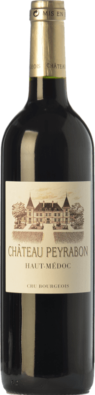 15,95 € | Красное вино Château Peyrabon старения A.O.C. Haut-Médoc Бордо Франция Merlot, Cabernet Sauvignon, Cabernet Franc, Petit Verdot 75 cl