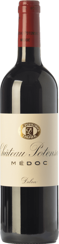 32,95 € | Red wine Château Potensac Aged A.O.C. Médoc Bordeaux France Merlot, Cabernet Sauvignon, Cabernet Franc, Petit Verdot Bottle 75 cl