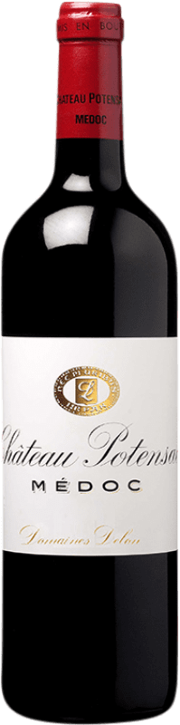 56,95 € Kostenloser Versand | Rotwein Château Potensac Crianza — Kurze Fassreifung A.O.C. Médoc