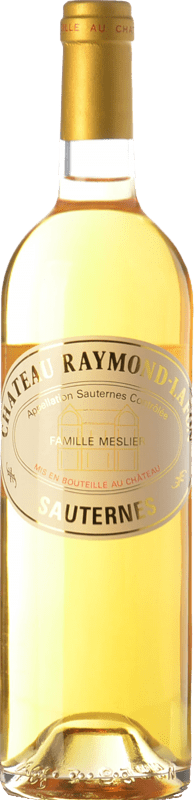 Kostenloser Versand | Süßer Wein Château Raymond-Lafon A.O.C. Sauternes Bordeaux Frankreich Sauvignon Weiß, Sémillon Halbe Flasche 37 cl