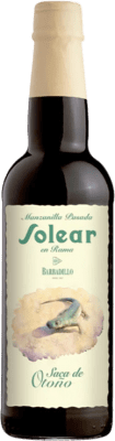 Бесплатная доставка | Креплёное вино Barbadillo Solear Saca de Otoño Fino en Rama — Фино Эн Рама D.O. Manzanilla-Sanlúcar de Barrameda Андалусия Испания Palomino Fino Полубутылка 37 cl