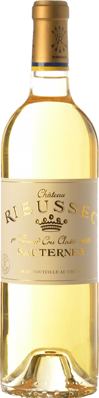 Envoi gratuit | Vin doux Château Rieussec A.O.C. Sauternes Bordeaux France Sémillon, Muscadelle, Sauvignon 75 cl