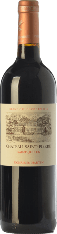 免费送货 | 红酒 Château Saint-Pierre 岁 A.O.C. Saint-Julien 波尔多 法国 Merlot, Cabernet Sauvignon 75 cl