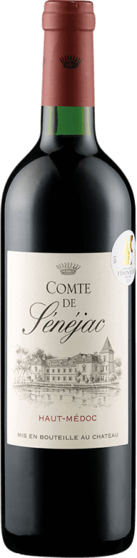 22,95 € Kostenloser Versand | Rotwein Château Sénéjac Crianza — Kurze Fassreifung A.O.C. Haut-Médoc