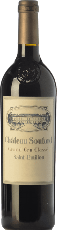 58,95 € | Red wine Château Soutard Aged A.O.C. Saint-Émilion Grand Cru Bordeaux France Merlot, Cabernet Franc Bottle 75 cl