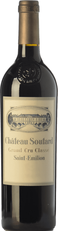 61,95 € | Vino rosso Château Soutard Crianza A.O.C. Saint-Émilion Grand Cru bordò Francia Merlot, Cabernet Franc 75 cl