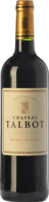 68,95 € 送料無料 | 赤ワイン Château Talbot 高齢者 A.O.C. Saint-Julien