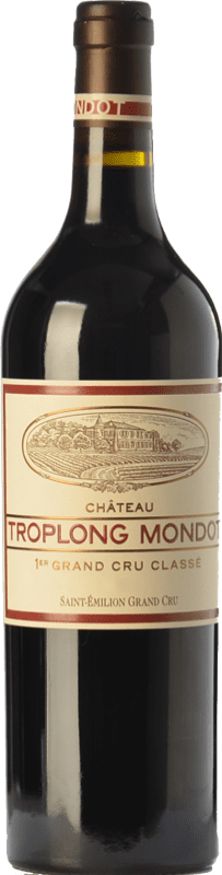 Free Shipping | Red wine Château Troplong-Mondot Reserve A.O.C. Saint-Émilion Bordeaux France Merlot, Cabernet Sauvignon, Cabernet Franc 75 cl