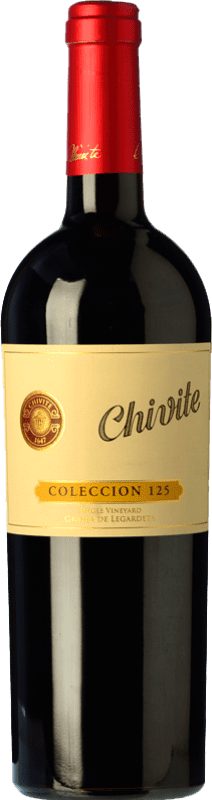 24,95 € | Red wine Chivite Colección 125 Reserva D.O. Navarra Navarre Spain Tempranillo Bottle 75 cl