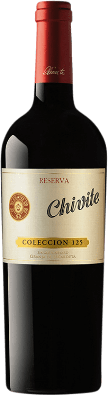 Бесплатная доставка | Красное вино Chivite Colección 125 Резерва D.O. Navarra Наварра Испания Tempranillo — Темпранильо 75 cl