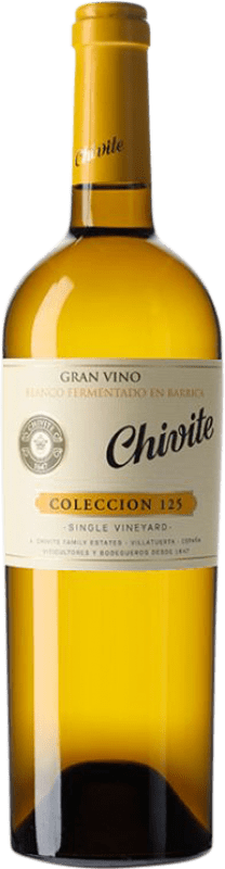 64,95 € | Белое вино Chivite Colección 125 Crianza — Крианса D.O. Navarra Наварра Испания Chardonnay — Шардоне 75 cl