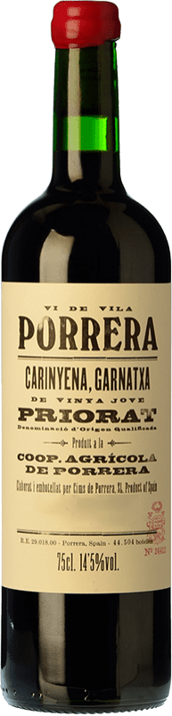 17,95 € Free Shipping | Red wine Finques Cims de Porrera Vi de Vila Crianza D.O.Ca. Priorat Catalonia Spain Grenache, Carignan Bottle 75 cl