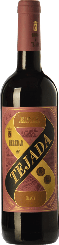 4,95 € Free Shipping | Red wine Classica Heredad de Tejada Crianza D.O.Ca. Rioja The Rioja Spain Tempranillo Bottle 75 cl