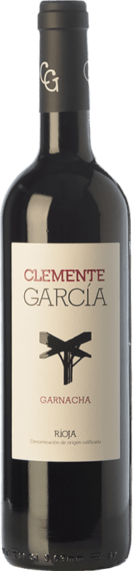 15,95 € Spedizione Gratuita | Vino Rosso Clemente García Crianza — Invecchiato in Botte D.O.Ca. Rioja