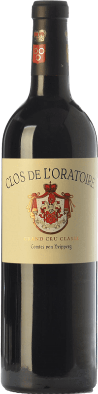 49,95 € | Red wine Clos de l'Oratoire Aged A.O.C. Saint-Émilion Grand Cru Bordeaux France Merlot, Cabernet Franc Bottle 75 cl