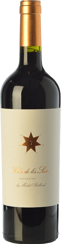 28,95 € | Red wine Clos de los Siete Aged I.G. Valle de Uco Uco Valley Argentina Merlot, Syrah, Cabernet Sauvignon, Cabernet Franc, Malbec, Petit Verdot 75 cl