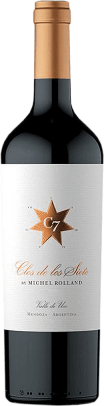 送料無料 | 赤ワイン Clos de los Siete Crianza — クリアンサ I.G. Valle de Uco ウーコバレー アルゼンチン Merlot — メルロー, Syrah — シラー, Cabernet Sauvignon — カベルネ・ソーヴィニヨン, Cabernet Franc — カベルネ・フラン, Malbec — マルベック, Petit Verdot 75 cl