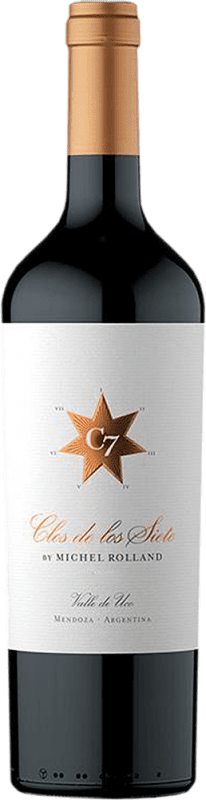 19,95 € | 赤ワイン Clos de los Siete 高齢者 I.G. Valle de Uco ウーコバレー アルゼンチン Merlot, Syrah, Cabernet Sauvignon, Cabernet Franc, Malbec, Petit Verdot 75 cl