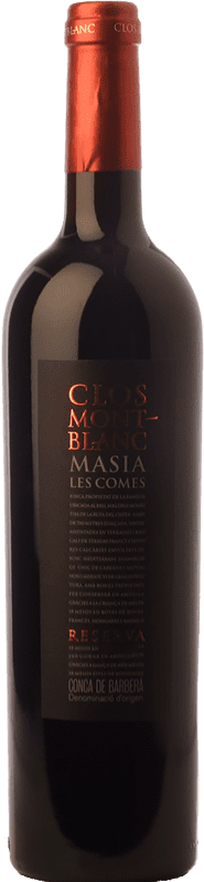 17,95 € 送料無料 | 赤ワイン Clos Montblanc Masia Les Comes Crianza — クリアンサ D.O. Conca de Barberà
