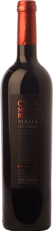 17,95 € 送料無料 | 赤ワイン Clos Montblanc Masia Les Comes 高齢者 D.O. Conca de Barberà