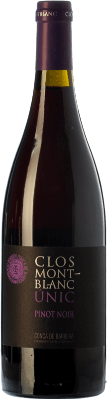 12,95 € Kostenloser Versand | Rotwein Clos Montblanc Únic Crianza — Kurze Fassreifung D.O. Conca de Barberà