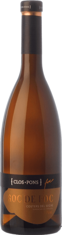 24,95 € 免费送货 | 白葡萄酒 Clos Pons Roc de Foc Crianza — 陈酿 D.O. Costers del Segre