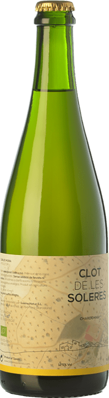 Бесплатная доставка | Белое вино Clot de les Soleres D.O. Penedès Каталония Испания Chardonnay Органический 75 cl