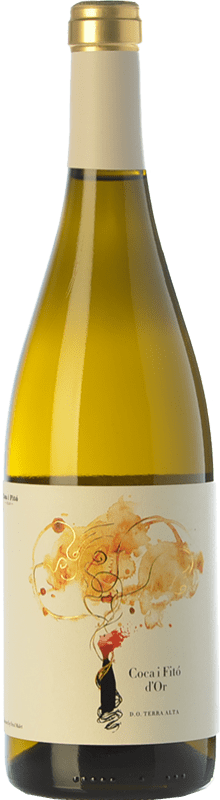 18,95 € Free Shipping | White wine Coca i Fitó d'Or Crianza D.O. Terra Alta Catalonia Spain Grenache White, Macabeo Bottle 75 cl