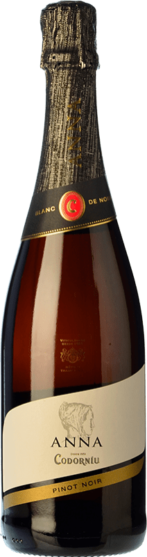 11,95 € | Белое игристое Codorníu Anna Blanc de Noirs D.O. Cava Каталония Испания Pinot Black 75 cl