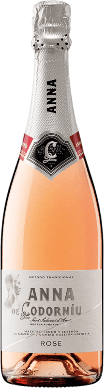 Kostenloser Versand | Rosé Sekt Codorníu Anna Brut Rosé D.O. Cava Katalonien Spanien Spätburgunder, Chardonnay 75 cl