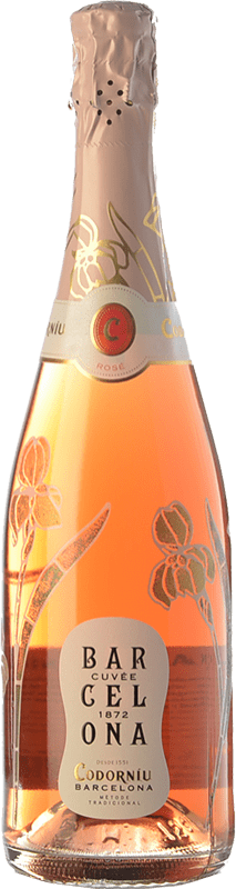 Free Shipping | Rosé sparkling Codorníu Cuvée 1872 Rosé D.O. Cava Catalonia Spain Grenache, Pinot Black, Trepat 75 cl