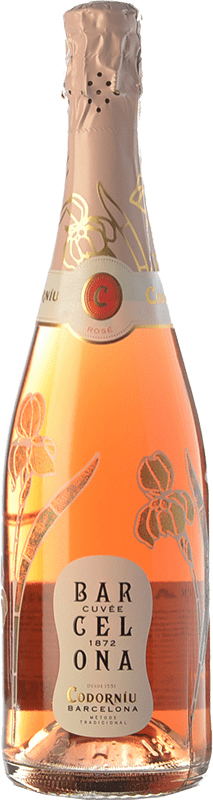 Free Shipping | Rosé Sparkling Wine Codorníu Cuvée 1872 Rosé D.O. Cava Catalonia Spain Grenache, Pinot Black, Trepat 75 cl