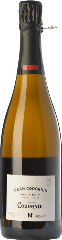 53,95 € | 白起泡酒 Codorníu Gran Codorníu Finca El Coster 特级珍藏 D.O. Cava 加泰罗尼亚 西班牙 Pinot Noir — 黑皮诺 75 cl