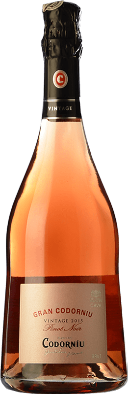 送料無料 | 白スパークリングワイン Codorníu Gran Codorníu Vintage D.O. Cava カタロニア スペイン Pinot Black 75 cl