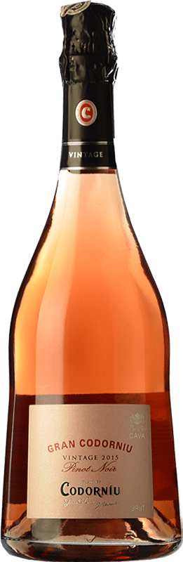 Envio grátis | Espumante Branco Codorníu Gran Codorníu Vintage D.O. Cava Catalunha Espanha Pinot Noir 75 cl