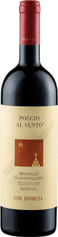 99,95 € | 红酒 Col d'Orcia Poggio al Vento D.O.C.G. Brunello di Montalcino 托斯卡纳 意大利 Sangiovese 75 cl