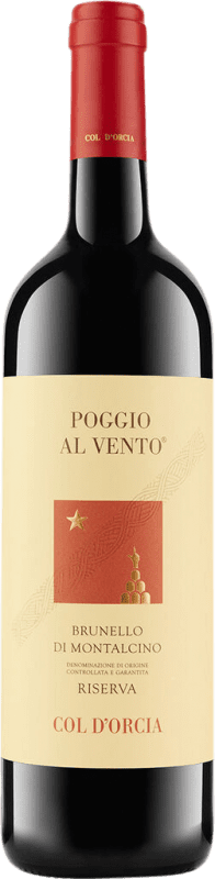 132,95 € Kostenloser Versand | Rotwein Col d'Orcia Poggio al Vento D.O.C.G. Brunello di Montalcino Ökologisch