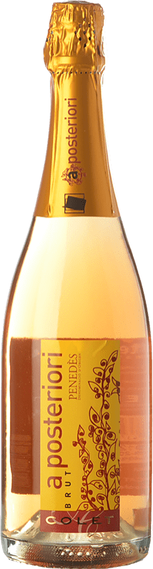 10,95 € | 白スパークリングワイン Colet A Posteriori Brut 予約 D.O. Penedès カタロニア スペイン Merlot 75 cl