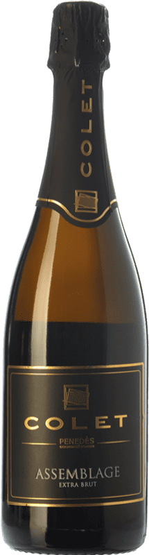 51,95 € 送料無料 | 白のスパークリングワイン Colet Assemblage Extra Brut — エクストラ・ブリュット レセルバ D.O. Penedès