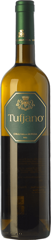18,95 € | Vino blanco Colli della Murgia Tufjano I.G.T. Puglia Puglia Italia Fiano di Puglia Ecológico 75 cl