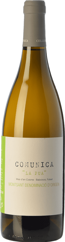 16,95 € | White wine Comunica La Pua D.O. Montsant Catalonia Spain Grenache, Grenache White Bottle 75 cl