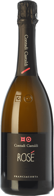 29,95 € | Розовое игристое вино Contadi Castaldi Rosé — Розе D.O.C.G. Franciacorta Ломбардии Италия Pinot Noir — Пино Нуар, Chardonnay — Шардоне 75 cl