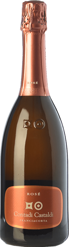 送料無料 | ロゼスパークリングワイン Contadi Castaldi Soul Rosé D.O.C.G. Franciacorta ロンバルディア イタリア Pinot Black, Chardonnay 75 cl