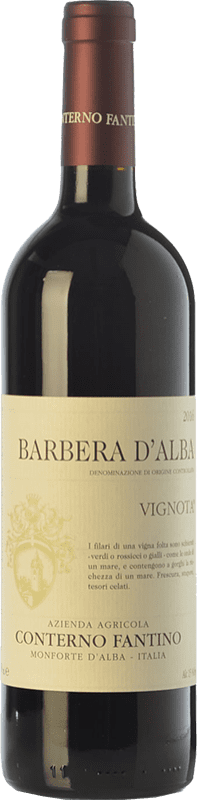 Бесплатная доставка | Красное вино Conterno Fantino Vignota D.O.C. Barbera d'Alba Пьемонте Италия Barbera 75 cl