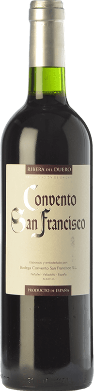 18,95 € | Red wine Convento San Francisco Crianza D.O. Ribera del Duero Castilla y León Spain Tempranillo, Merlot Bottle 75 cl
