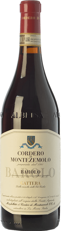 68,95 € | Red wine Cordero di Montezemolo Gattera D.O.C.G. Barolo Piemonte Italy Nebbiolo Bottle 75 cl