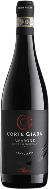 15,95 € Spedizione Gratuita | Vino rosso Corte Giara La Groletta D.O.C.G. Amarone della Valpolicella