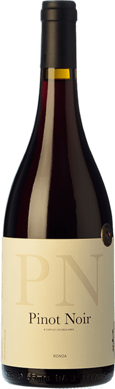 Free Shipping | Red Wine Los Aguilares D.O. Sierras de Málaga Andalusia Spain Pinot Noir 75 cl