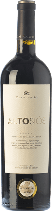 19,95 € | Red wine Costers del Sió Alto Siós Aged D.O. Costers del Segre Catalonia Spain Tempranillo, Syrah, Grenache Bottle 75 cl
